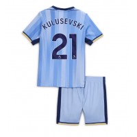 Tottenham Hotspur Dejan Kulusevski #21 Replica Away Minikit 2024-25 Short Sleeve (+ pants)